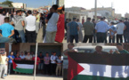 وقفة احتجاجية بقاسيطة بإقليم الدريوش تضامنا مع الشعب الفلسطيني
