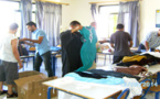 جمعية الخير للتنمية والأعمال الاجتماعية ببوعرك تشرف على توزيع الملابس على الأسر المحتاجة