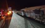 إصابة عشرات اللاعبين في نادي لكرة القدم إثر انقلاب حافلتهم