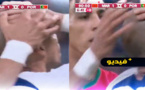 فيديو.. لقطة طريفة لجواد الياميق يقبل رأس بيبي بعد إهداره فرصة النجاة لمنتخب بلاده