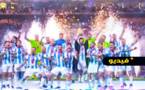 شاهدوا.. لحظة تتويج المنتخب الأرجنتيني ورفع ميسي كأس العالم
