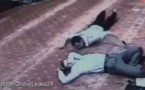 شاهدوا الفيديو.. لص يسرق هاتف شاب نائم في المسجد