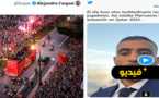فيديو.. إعلام الأرجنتين ينبهر بالإستقبال الشعبي: أنظروا للمغاربة كيف إستقبلوا رابع العالم