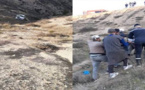 صور.. إصابة سائق بأعالي الريف بعد أن تدحرجت سيارته في منحدر خطير