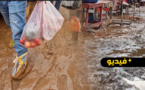شاهدوا.. سوق أزغنغان غارق في الأوحال والتجار ساخطون على المجلس الجماعي  