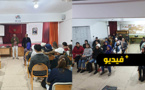 فيديو.. نادي القراءة بثانوية الفيض يقدم ورشتين تربويين راقتا المستفيدين