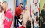 صور.. إلتفاتة إنسانية من رفاق ياسين بونو تجاه دار للأطفال المتخلى عنهم