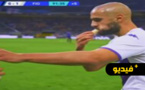 لاعب يتظاهر بالإصابة ليتمكن أمرابط من كسر صيامه 