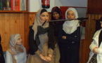 إعتناق أربع فتيات إسبانيات للإسلام دفعة واحدة بمسجد المحسنين بمدينة بيك ببرشلونة