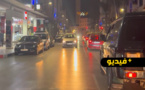 شاهدوا.. احتقان مروري ورواج غير مألوف بالناظور في ليلة استقبال العيد