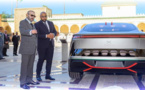 صور.. الملك محمد السادس يترأس مراسيم تقديم نماذج سيارات مغربية الصنع