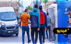 شاهدوا.. حملة لسلطات الناظور تسفر عن إيقاف عشرات المختلين والـ"حراكة"