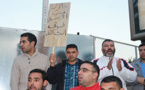 اِحتِجَاج جديد ضدّ بنَاء سوقٍ تجاري مكان حَديقة عموميّة بالنّاظور