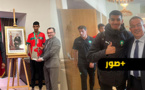خاص.. القنصل العام للمملكة بأمستردام سليم لحجمري يستقبل نجم المنتخب الوطني المتألق