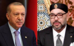 عاهل المملكة يهنئ ارئيس التركي بمناسبة إعادة انتخابه رئيسا للبلاد