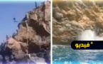 فيديو لقفزة خاطئة في شاطئ كالابونيطا ترسل شابا إلى المستشفى