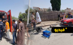 مسن يتعرض للدهس وهروب السائق على طريق أزغنغان