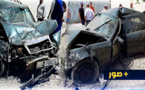 إصابة شخص وسيدة في حادثة سير خطيرة على الطريق الرابطة بين الدريوش وبوفرقوش