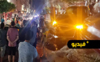 السرعة تتسبب في تصادم سيارتين وإصابة سيدة بالناظور 