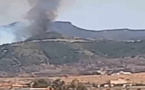 اندلاع حريق كبير في غابة "جبل إش" بالناظور