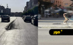 الأمن وجماعة العروي يلاحقان شاحنات نقل الخرسانة الجاهزة لهذا السبب