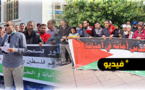  وقفة احتجاجية بالناظور تعبيرا عن التضامن مع الشعب الفلسطيني 