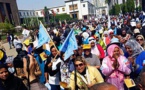 مشاركون من الناظور والدريوش في مسيرة حاشدة بالرباط تزامنا مع إضراب الشغيلة 