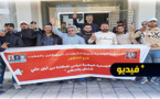 معطلو الناظور يحتجون أمام البلدية للمطالبة بتوفير فرص الشغل لحاملي الشهادات