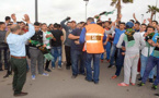 احتجاج ل "إلترا" فريق الهلال الناظوري أمام عمالة الناظور للمطالبة برحيل المكتب المسير