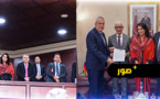 رفيق مجعيط بمعية رئيس مجلس النواب يستقبلون وفدا من جمهورية كولومبيا 