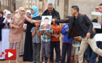 أسرة الطالب الناظوري "ميمون أزناي" تنظم وقفة احتجاجية تضامنا مع ابنها المضرب عن الطعام