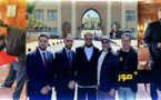 بوفال في القصر الملكي بالرباط وأندري أزولاي في استقباله