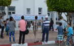 معطلو الناظور يحتجون على المسؤولين ويلوحون بصيف إحتجاجي ساخن