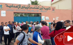  ثورة تلاميذ الباك.. إحتجاجات وتكسير للأقسام بسبب تسريب الإمتحانات