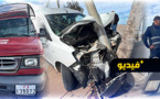 حادثة سير على طريق بني أنصار توقع إصابة خطيرة