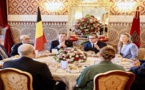 الملك محمد السادس يقيم مأدبة غداء على شرف الوزير الأول البلجيكي والوفد المرافق له