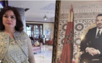 شاهد.. بعد الغضب الذي أثارته: إلهام شاهين تنشر ردها أمام صورة الملك محمد السادس