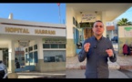 شاهد.. زوار غير متوقعين في أقسام المستشفى الحسني بالناظور