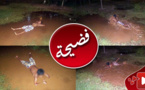 فضيحة بجلاجل.. طفل في عمر الزهور يسبح في مستنقع أوحال ملوثة وسط مدينة الناظور