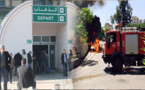 نشوب حريق بحديقة منزل سكني يخلق الفزع في نفوس سلطات مطار العروي الدولي