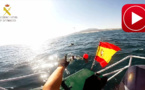 شاهدوا عبر الفيديو مطاردة خفر سواحل إسبانيا لمهاجربن مغاربة عبر "الجيت سكي" في عرض البحر‎