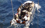 إيقاف 50 مهاجرا أفريقيا كانوا على متن زورق مطاطي بشاطئ كلايرييس بالحسيمة