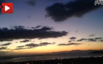 فيديو يوثق لمشاهد غاية في الروعة من سماء مدينة بني انصار‎