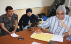 بالصور.. اسباني الجنسية يشهر إسلامه بمقر المجلس العلمي