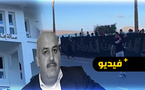 جماهير الفتح الناظوري تحتشد أمام مقر العمالة للمطالبة برحيل الرئيس