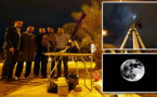 جمعية المبادرة المغربية ترصد من الناظور ظاهرة القمر العملاق بتليسكوب فلكي خاص‎