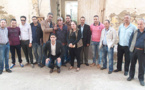 فعاليات جمعوية واعلامية تنظم زيارة ميدانية لمنزل الشهيد محمد الحموتي ببني نصار‎