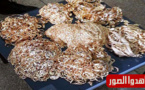 بالصور.. حجز 24 كليو غرام من الحلي المهرب مخبأ داخل علب مسحوق الغسيل بفرخانة