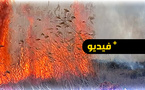 للمرة الثانية في أقل من أسبوع.. اندلاع حريق بمدخل جماعة قرية أركمان