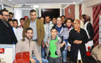  تلاميذ إعدادية الخوارزمي في زيارة دراسية لموقع ناظورسيتي